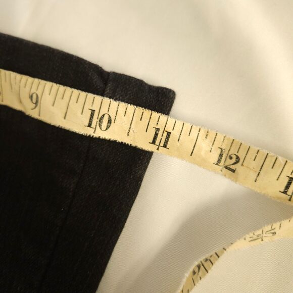 Chico's Platinum 2.5R Womens 14 Black Pull On Stretch Bootcut Jeans Cotton Blend - Picture 8 of 8